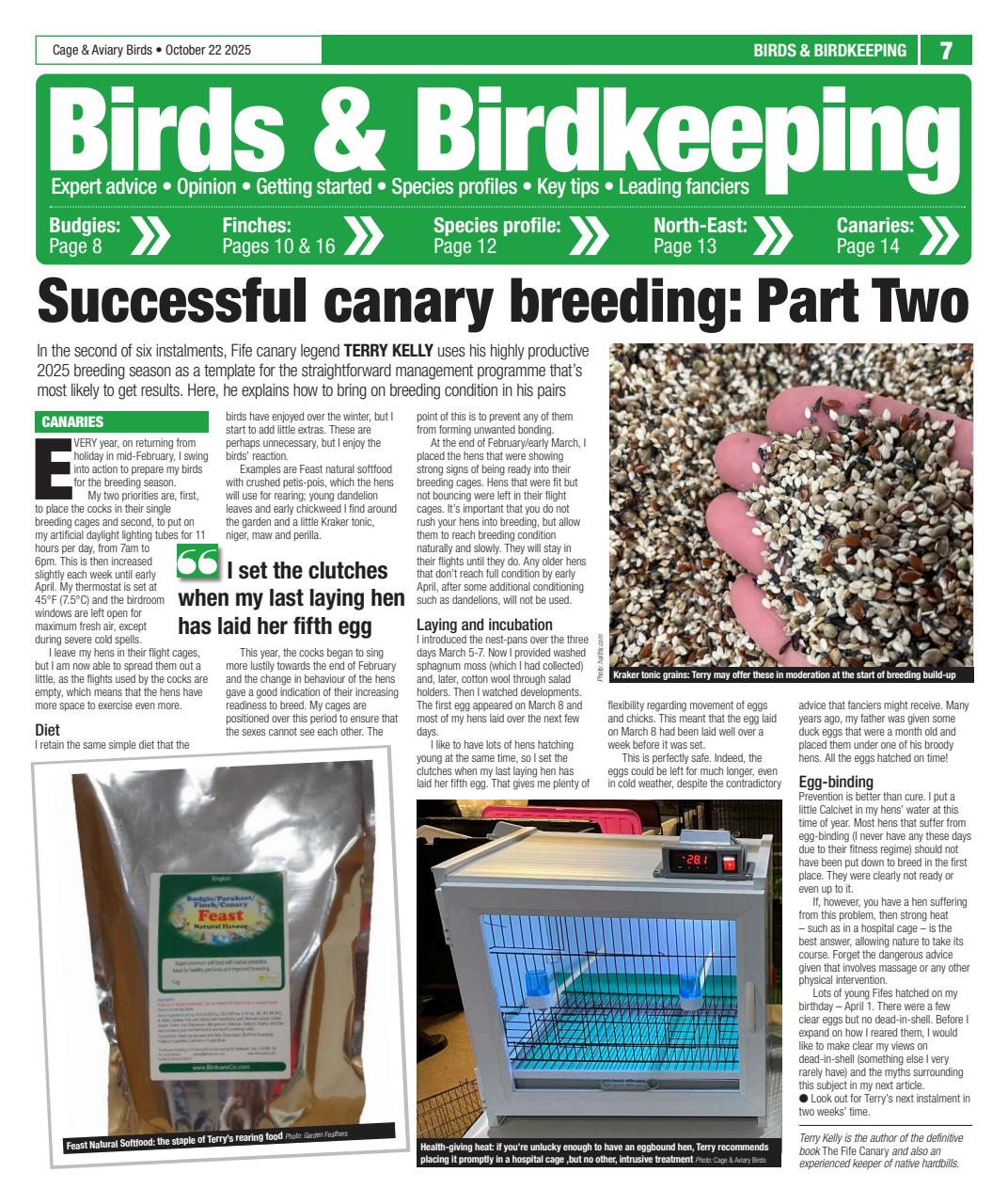 Cage & Aviary Birds Preview Pages