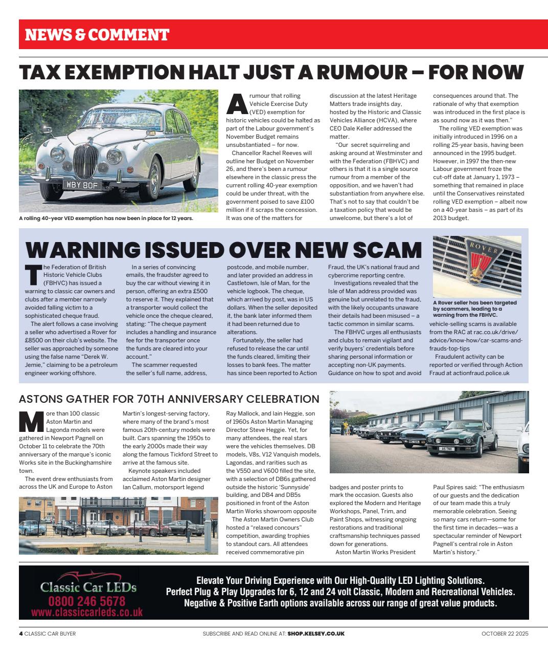 Classic Car Buyer Preview Pages