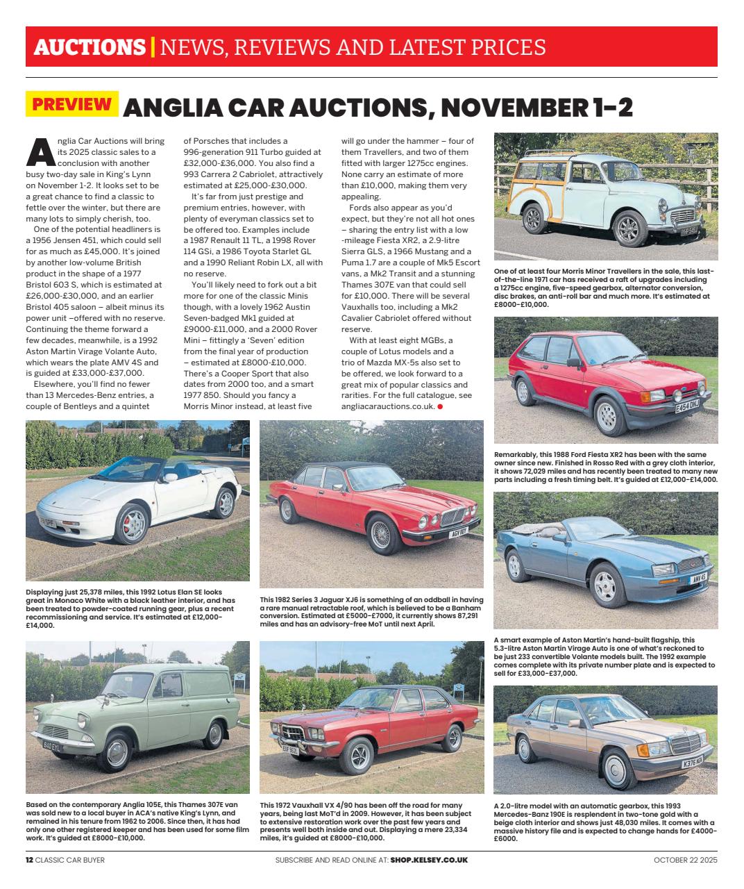 Classic Car Buyer Preview Pages