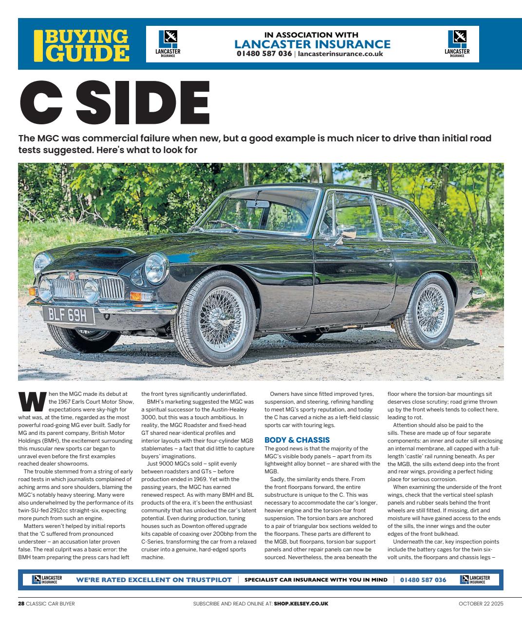 Classic Car Buyer Preview Pages