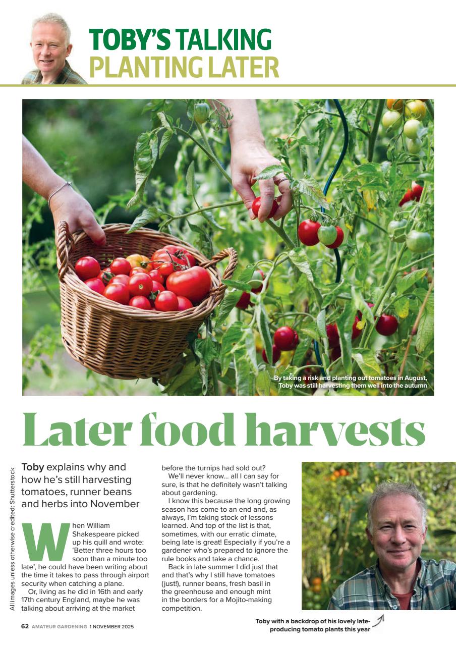 Amateur Gardening Preview Pages