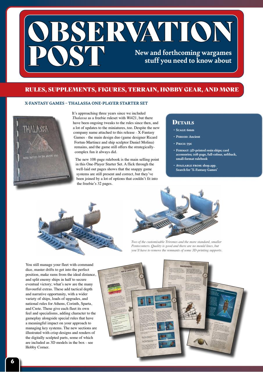 Wargames Illustrated Preview Pages