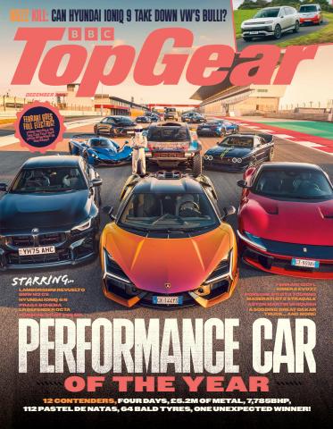 BBC Top Gear Magazine issue December 2025