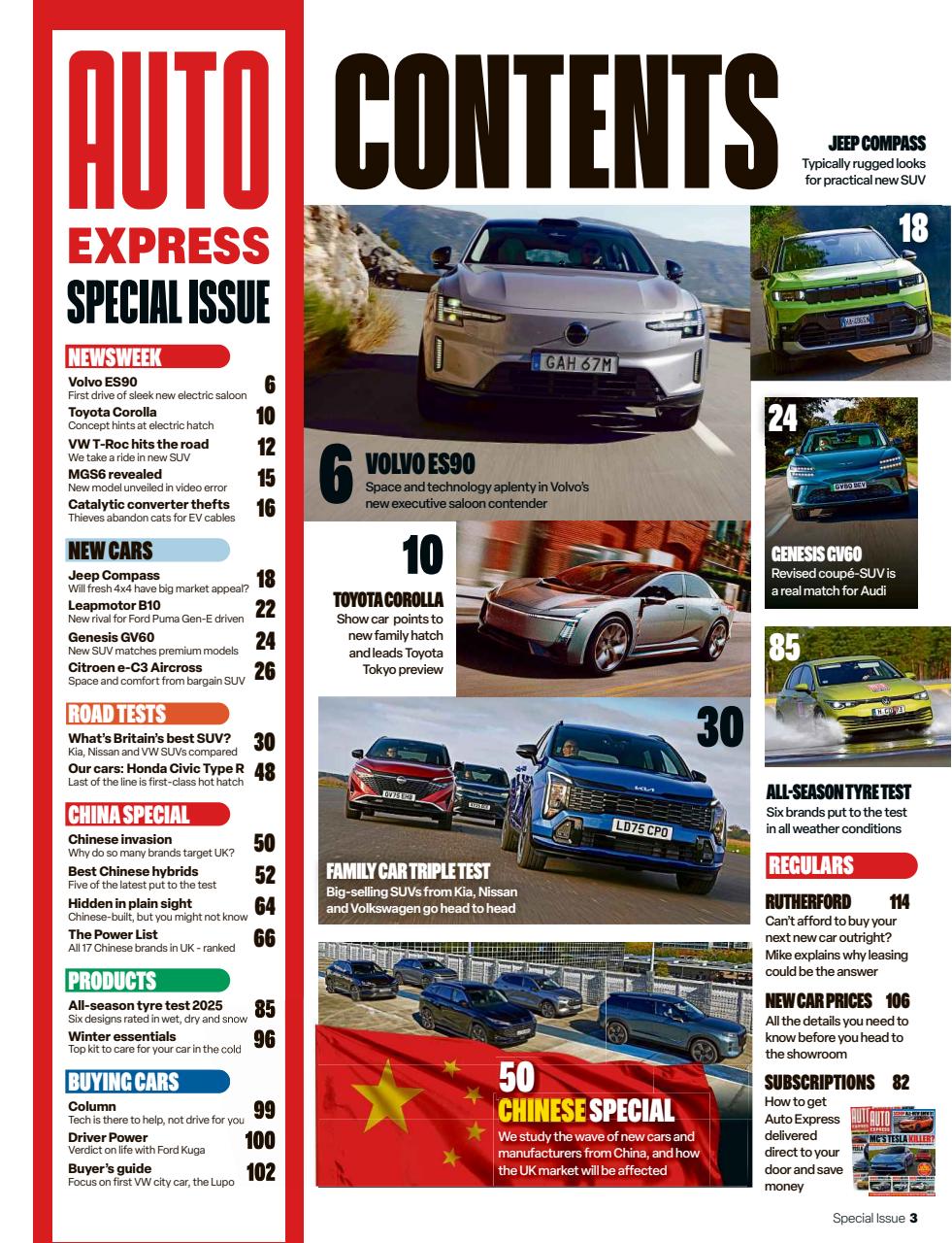 Auto Express Preview Pages