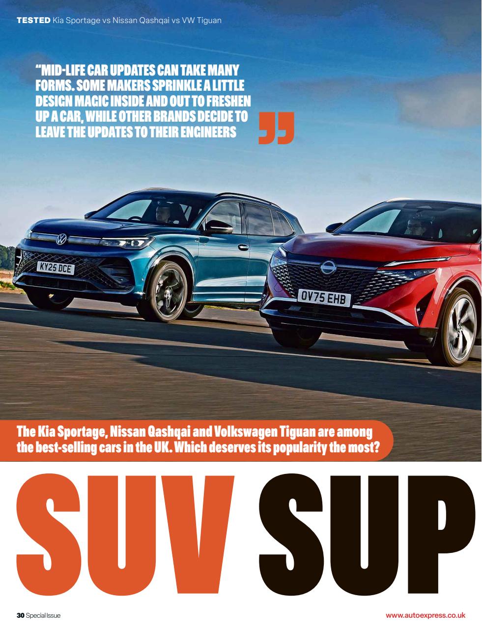 Auto Express Preview Pages