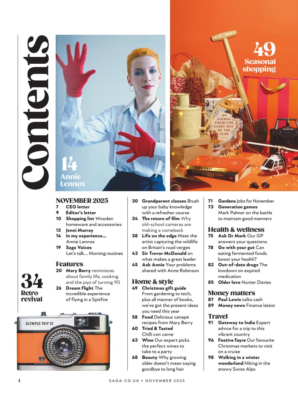 Saga Magazine Preview Pages