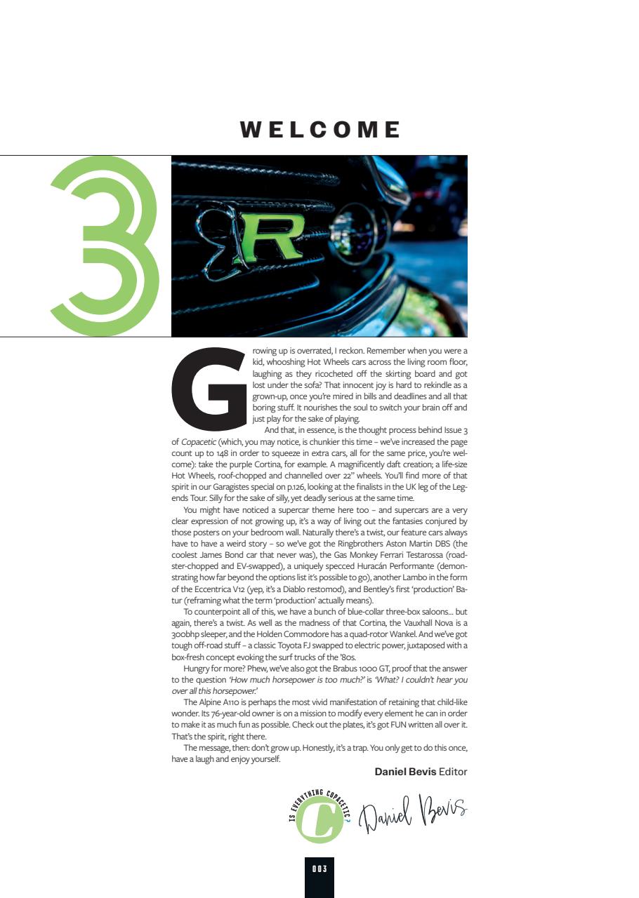 Copacetic Preview Pages