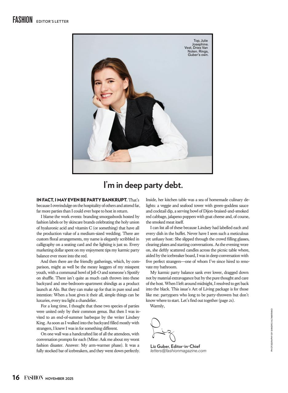 Fashion Magazine Preview Pages