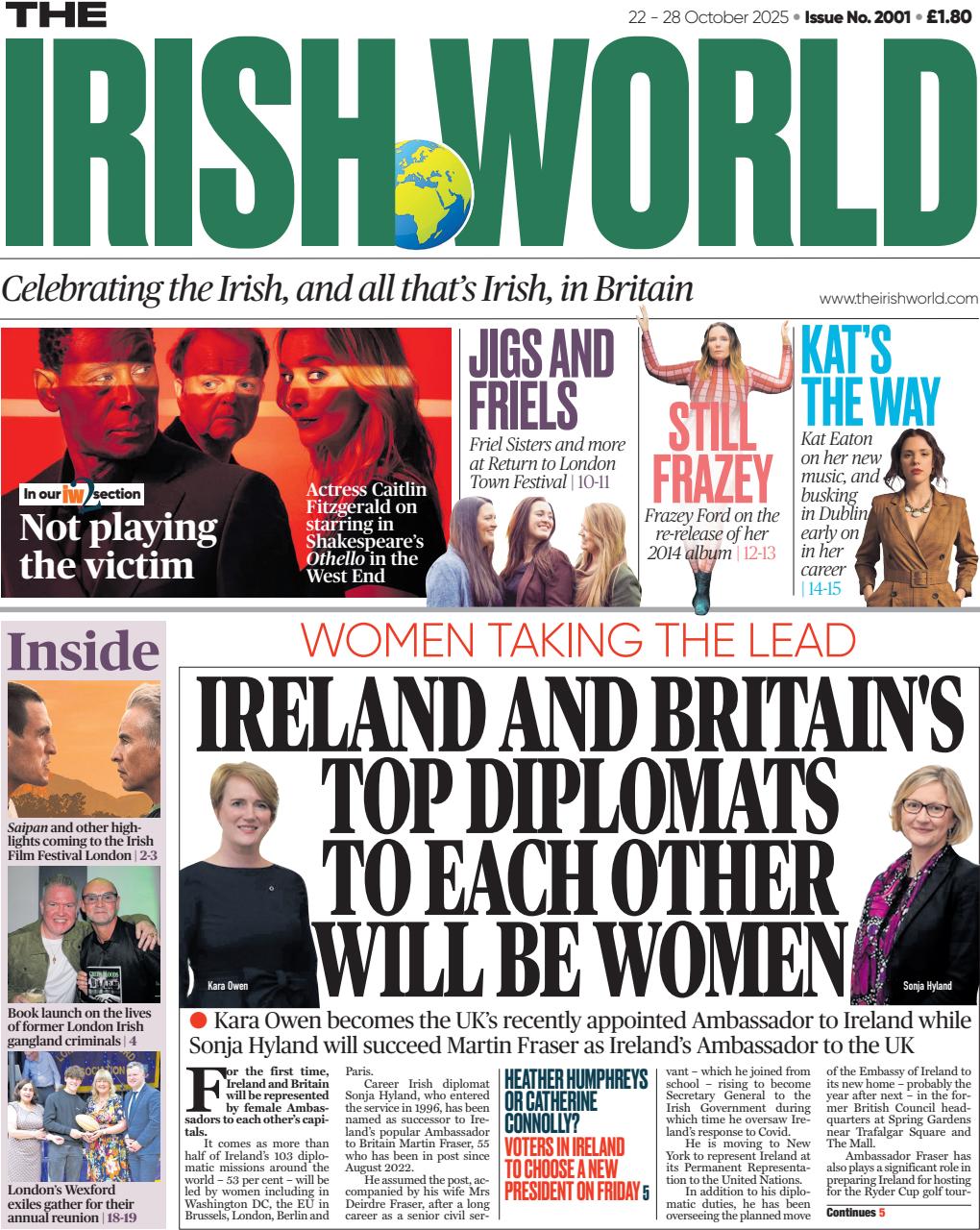 Irish World Preview Pages