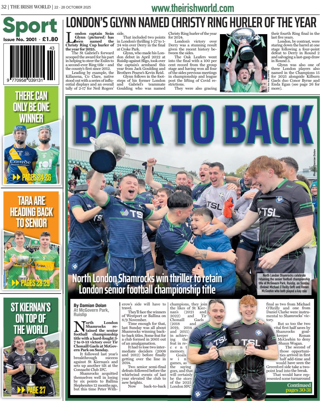 Irish World Preview Pages