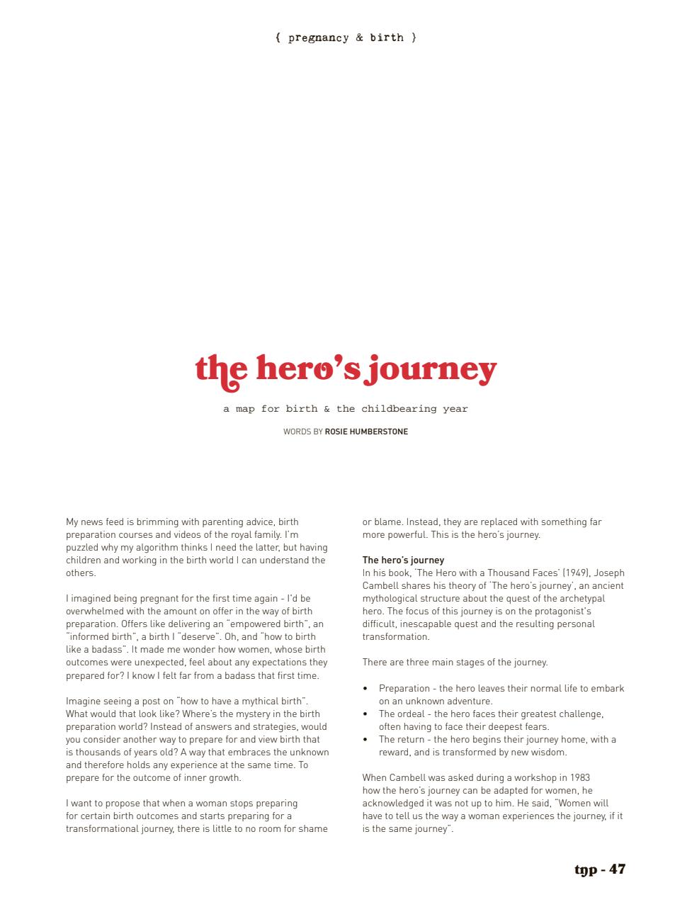 The Natural Parent Magazine Preview Pages