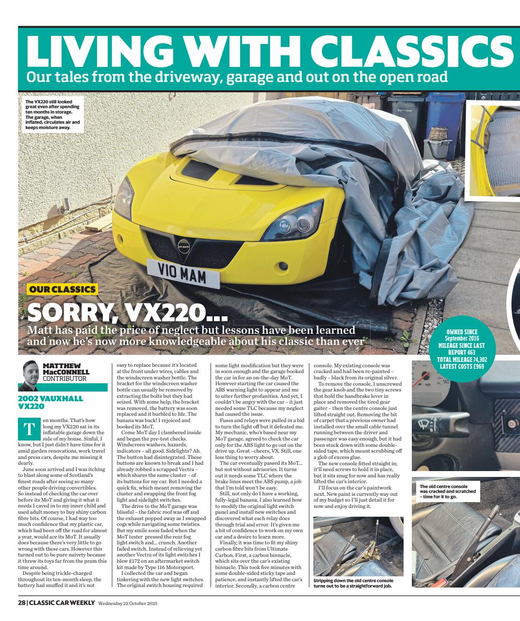 Classic Car Weekly Preview Pages