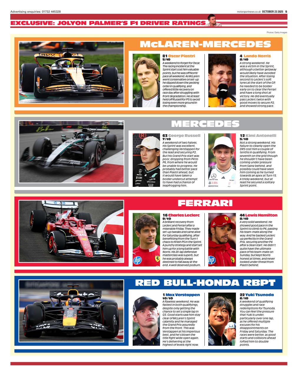 Motorsport News Preview Pages