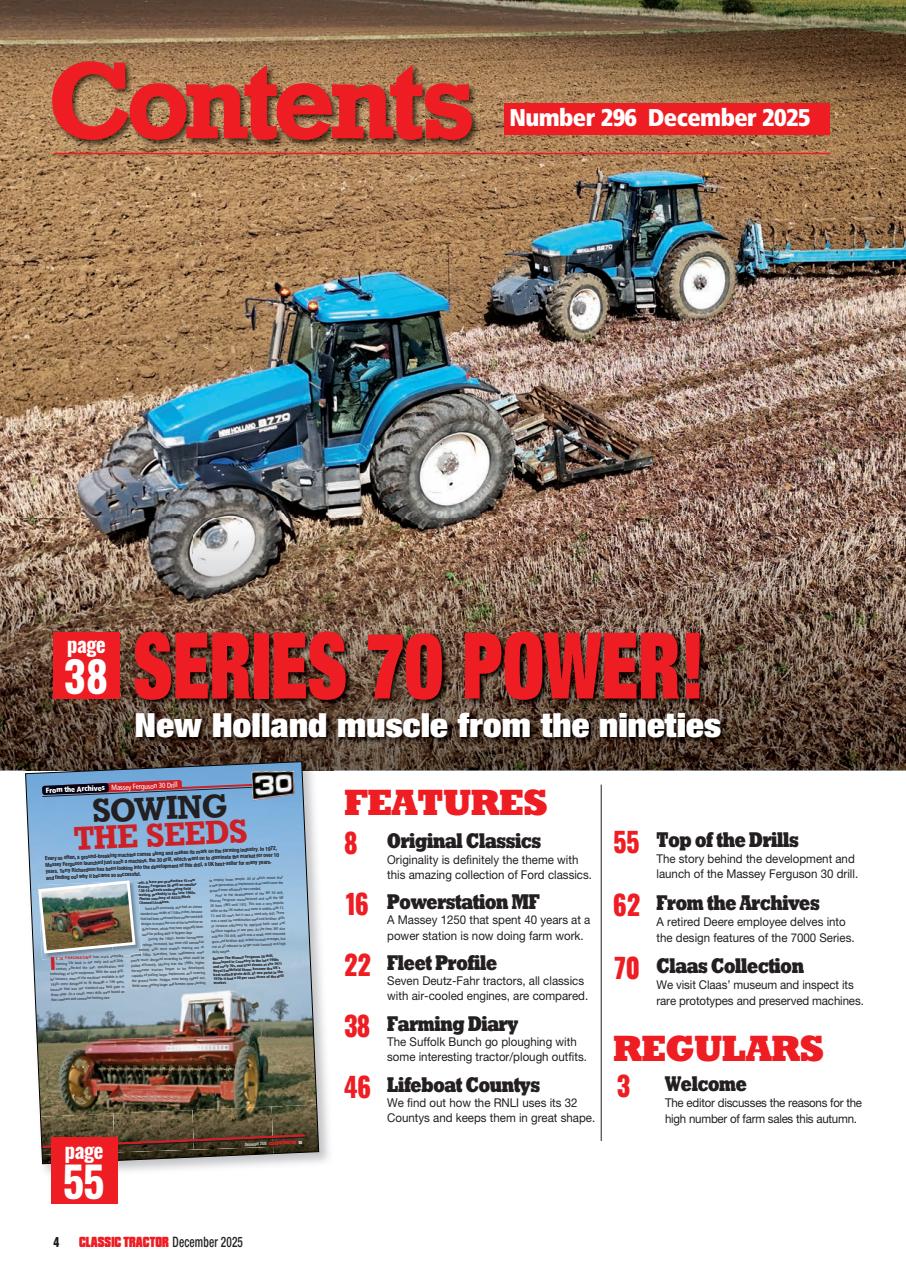 Classic Tractor Preview Pages