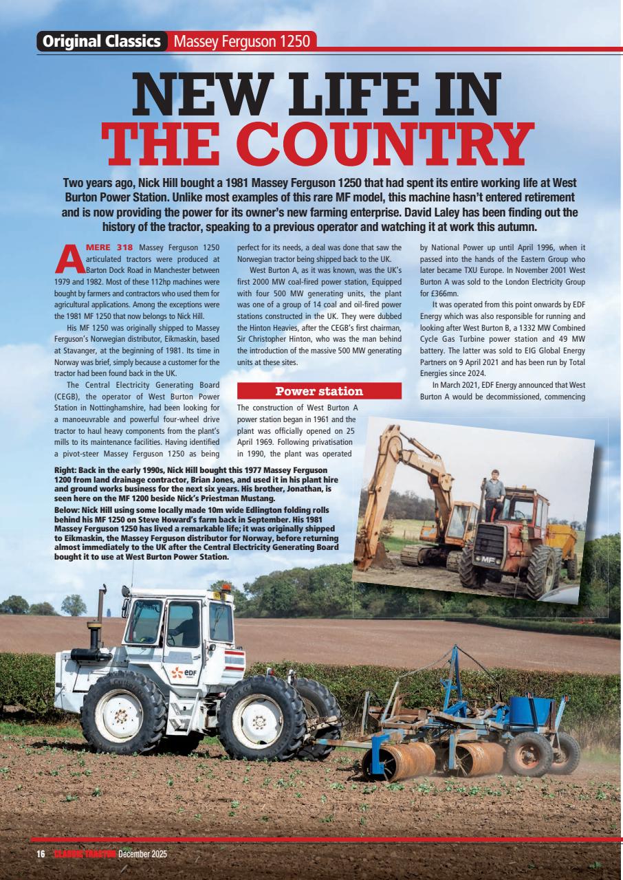 Classic Tractor Preview Pages