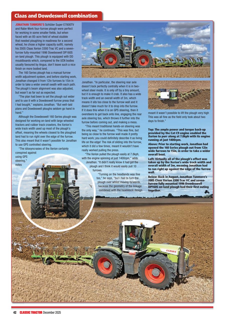Classic Tractor Preview Pages