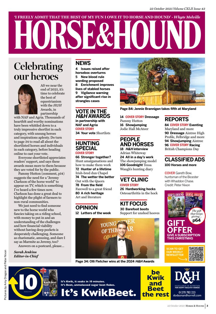 Horse & Hound Preview Pages