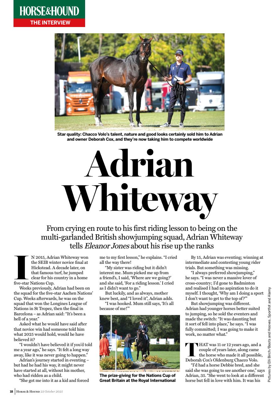 Horse & Hound Preview Pages