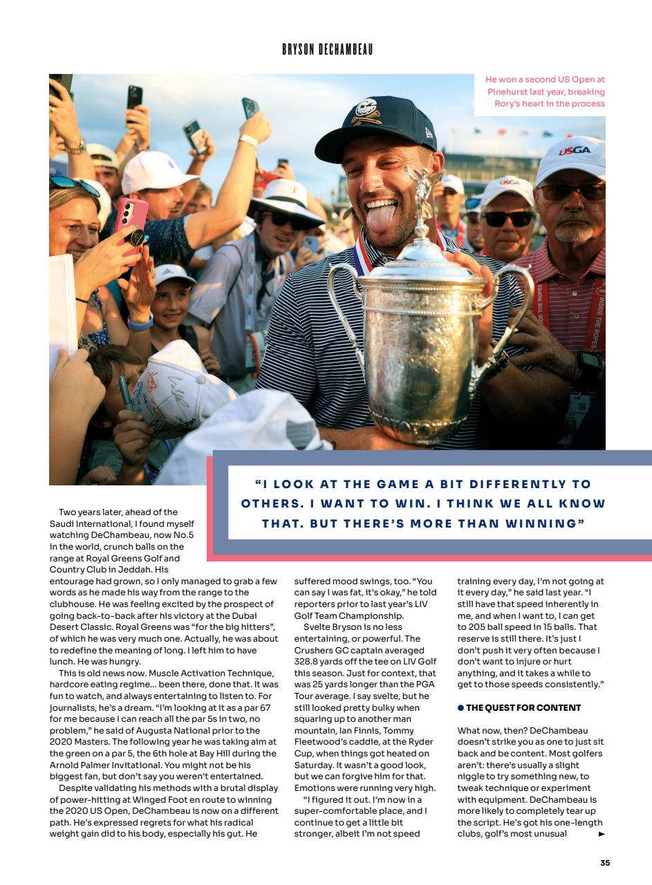 Golf Monthly Preview Pages