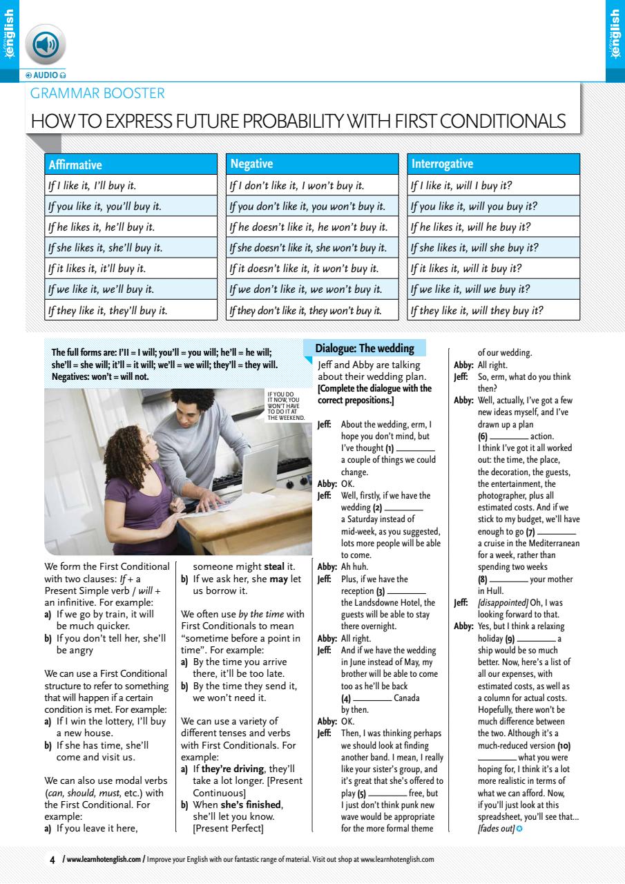 Learn Hot English Preview Pages