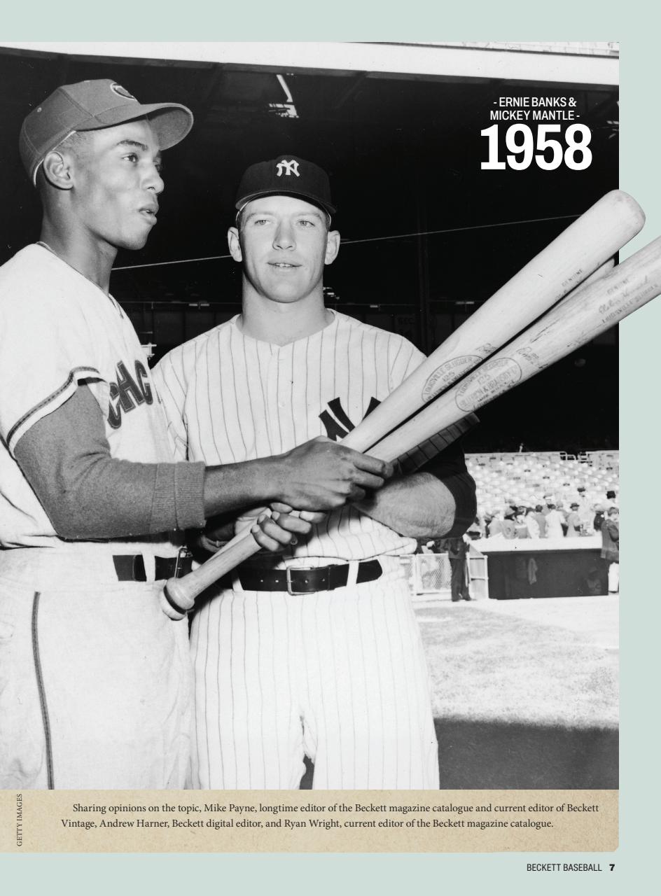 Beckett Baseball Magazine Preview Pages