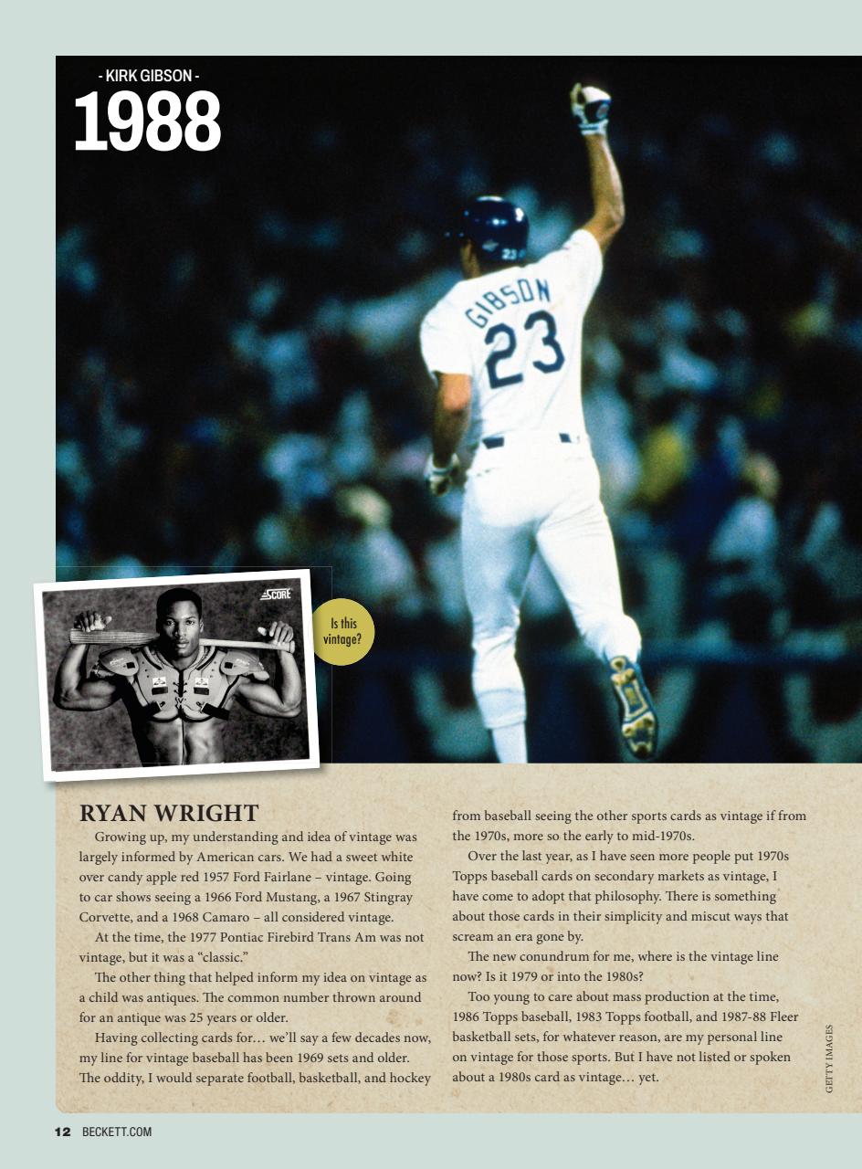 Beckett Baseball Magazine Preview Pages