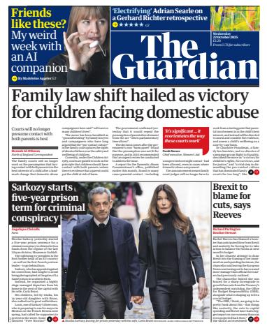 The Guardian Newspaper issue Wednesday, 22 October 2025