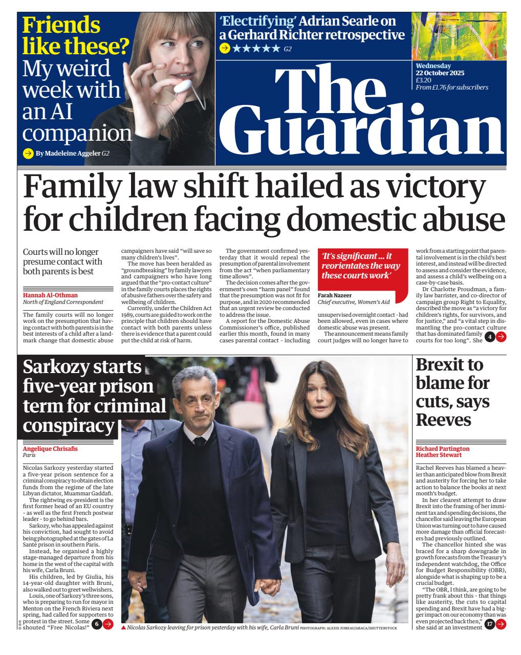 The Guardian Newspaper Preview Pages