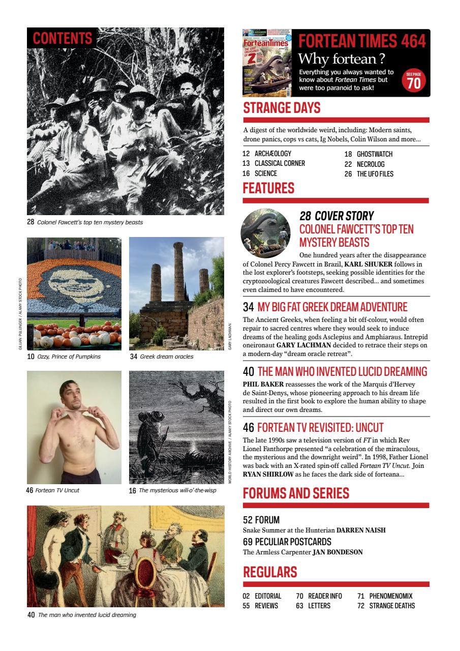 Fortean Times Preview Pages