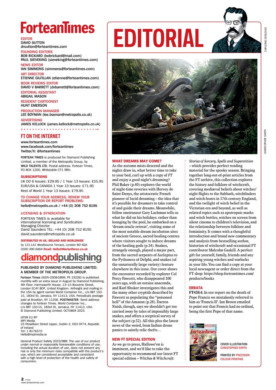Fortean Times Preview Pages
