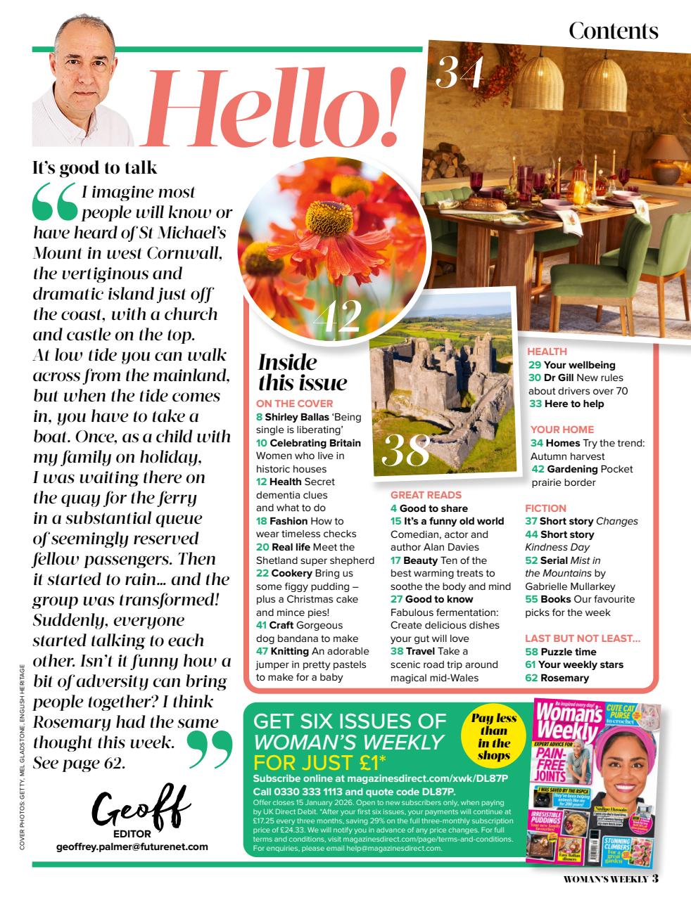 Woman's Weekly Preview Pages