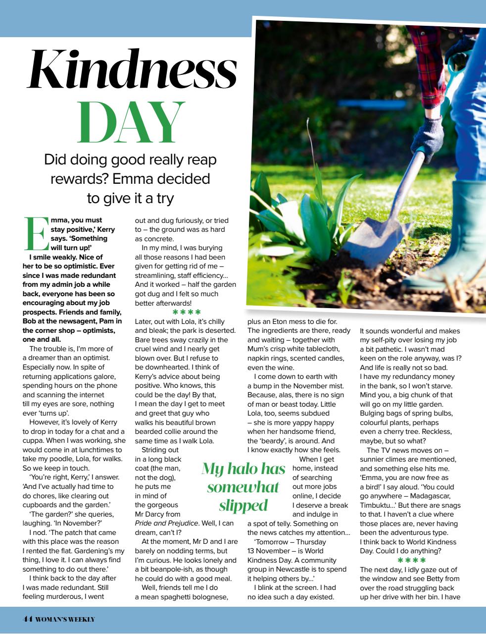 Woman's Weekly Preview Pages