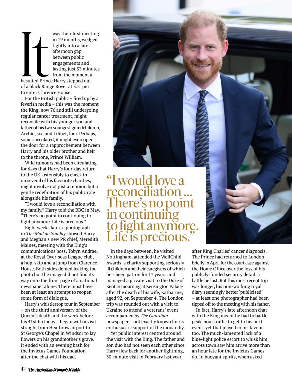 Australian Women's Weekly Preview Pages