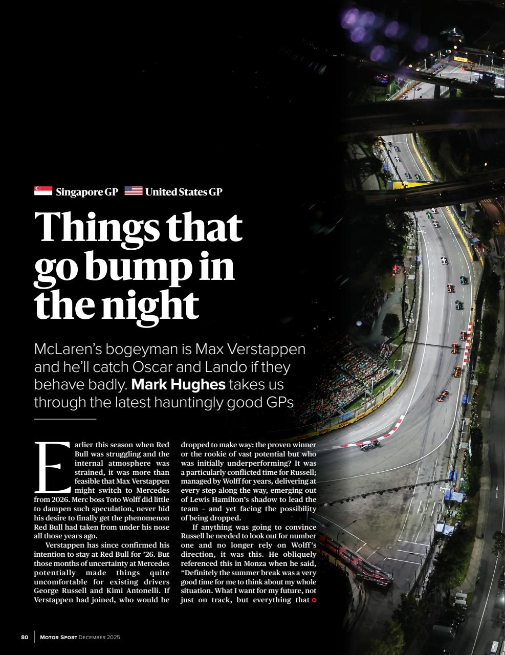 Motor Sport Magazine Preview Pages