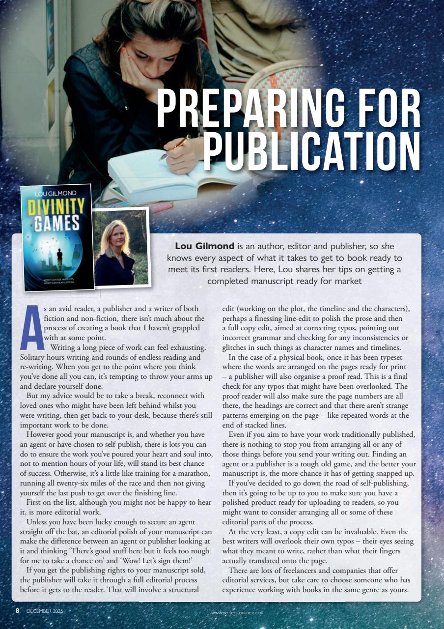 Writing Magazine Preview Pages