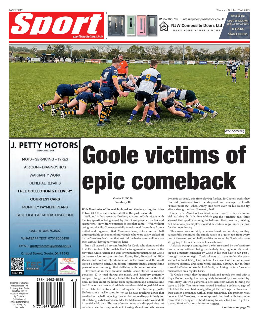 Goole Times Preview Pages