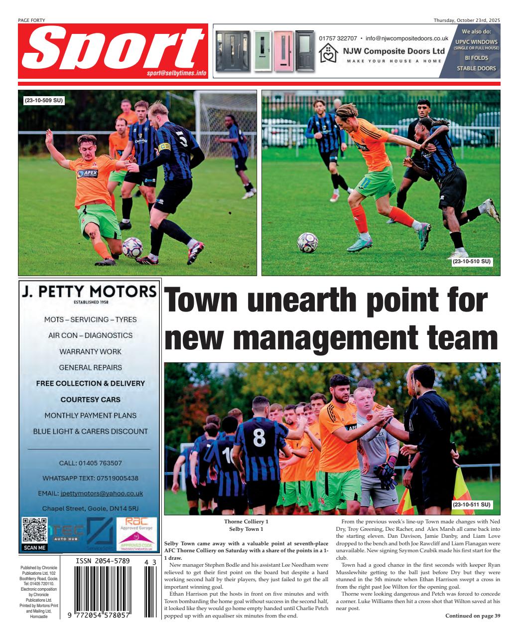 Selby Times Preview Pages