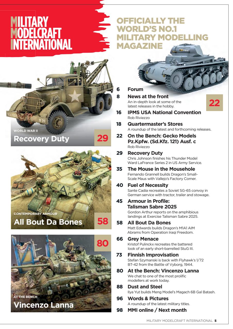 Military Modelcraft International Preview Pages