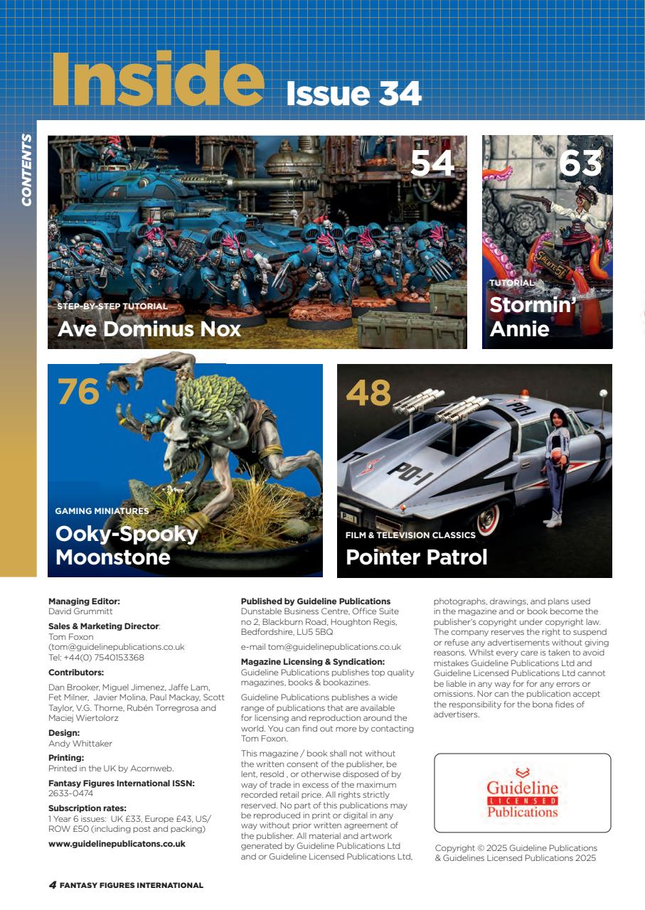 Fantasy Figures International Preview Pages