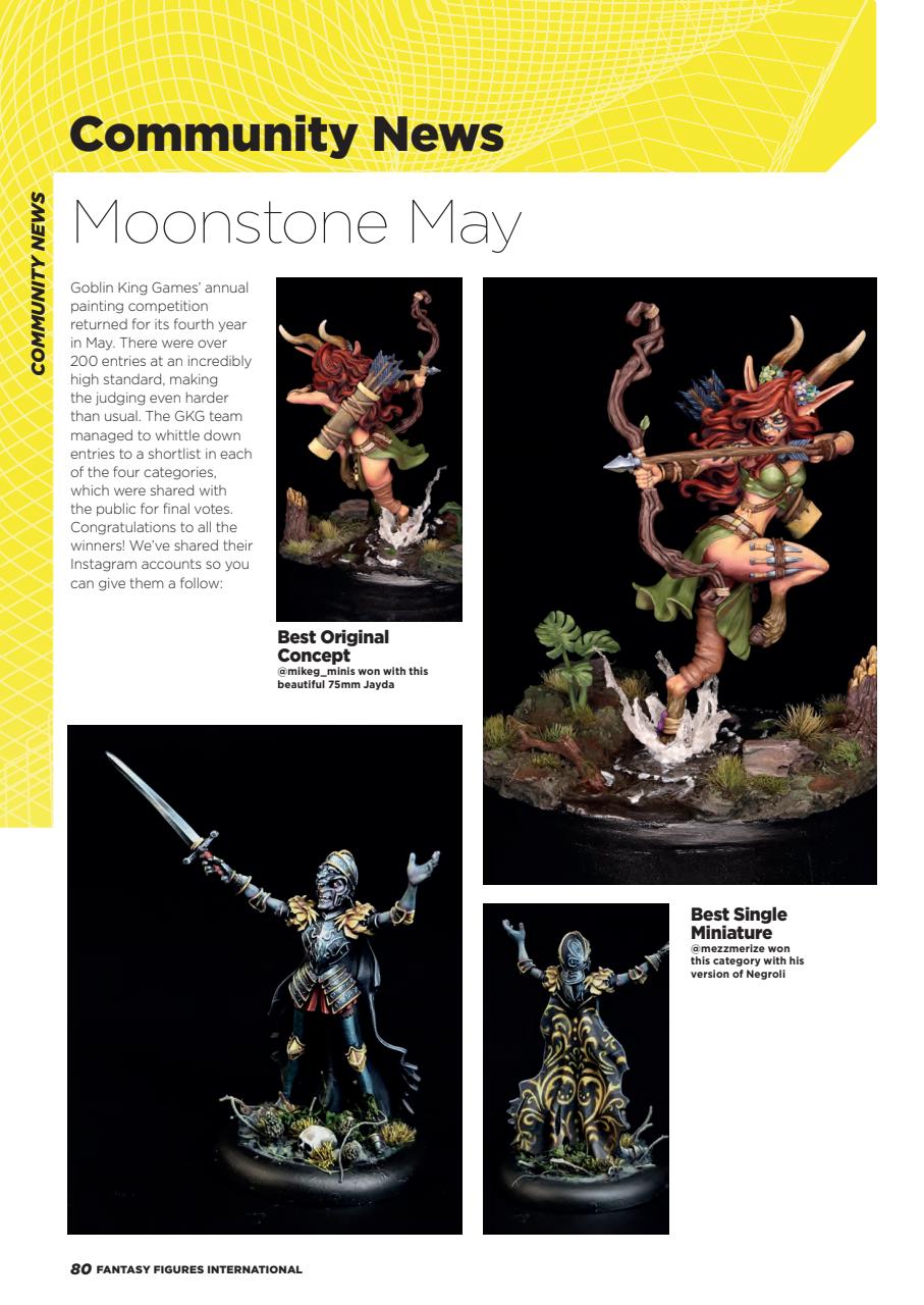 Fantasy Figures International Preview Pages