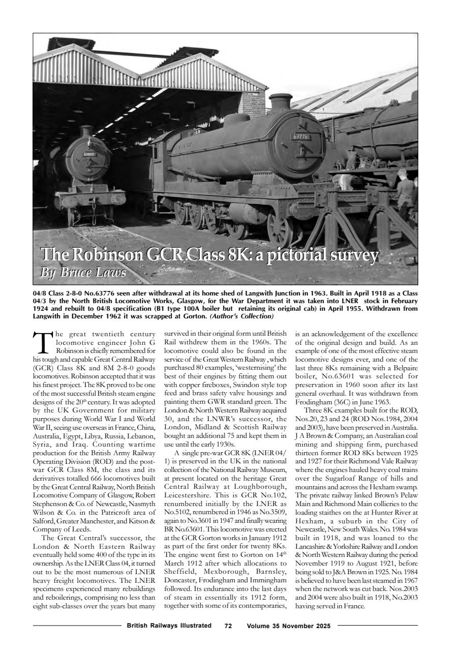 British Railways Illustrated Preview Pages
