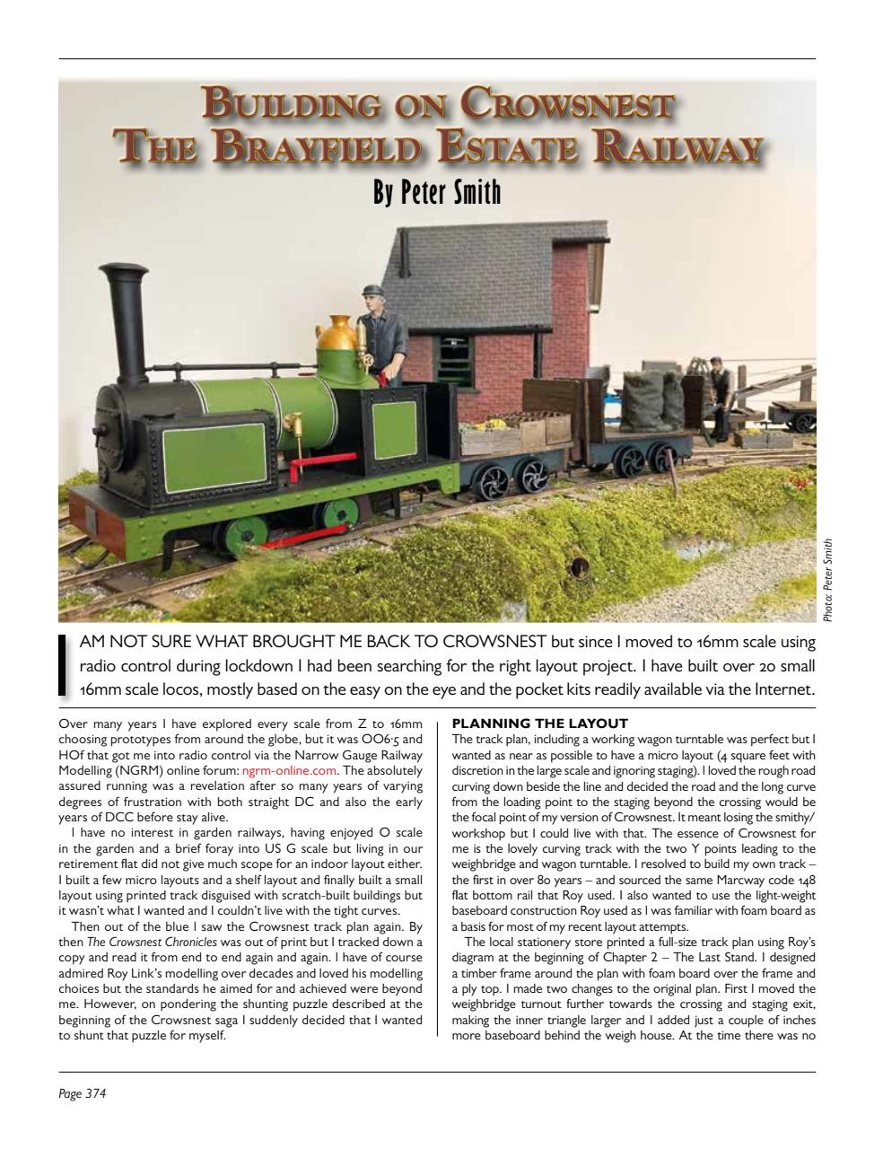 Narrow Gauge & Industrial Railway Modelling Review Preview Pages