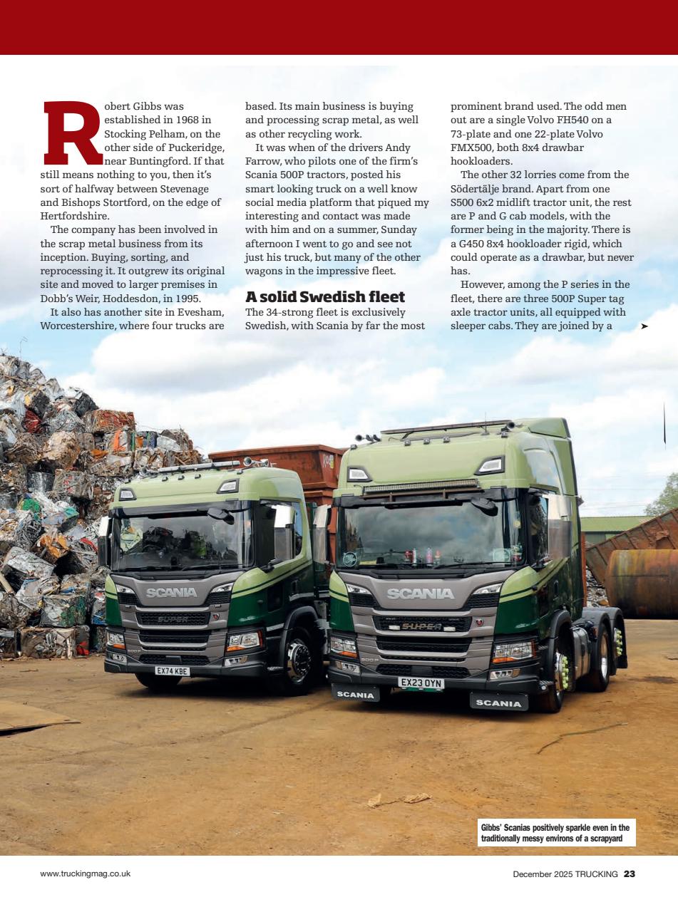 Trucking Magazine Preview Pages