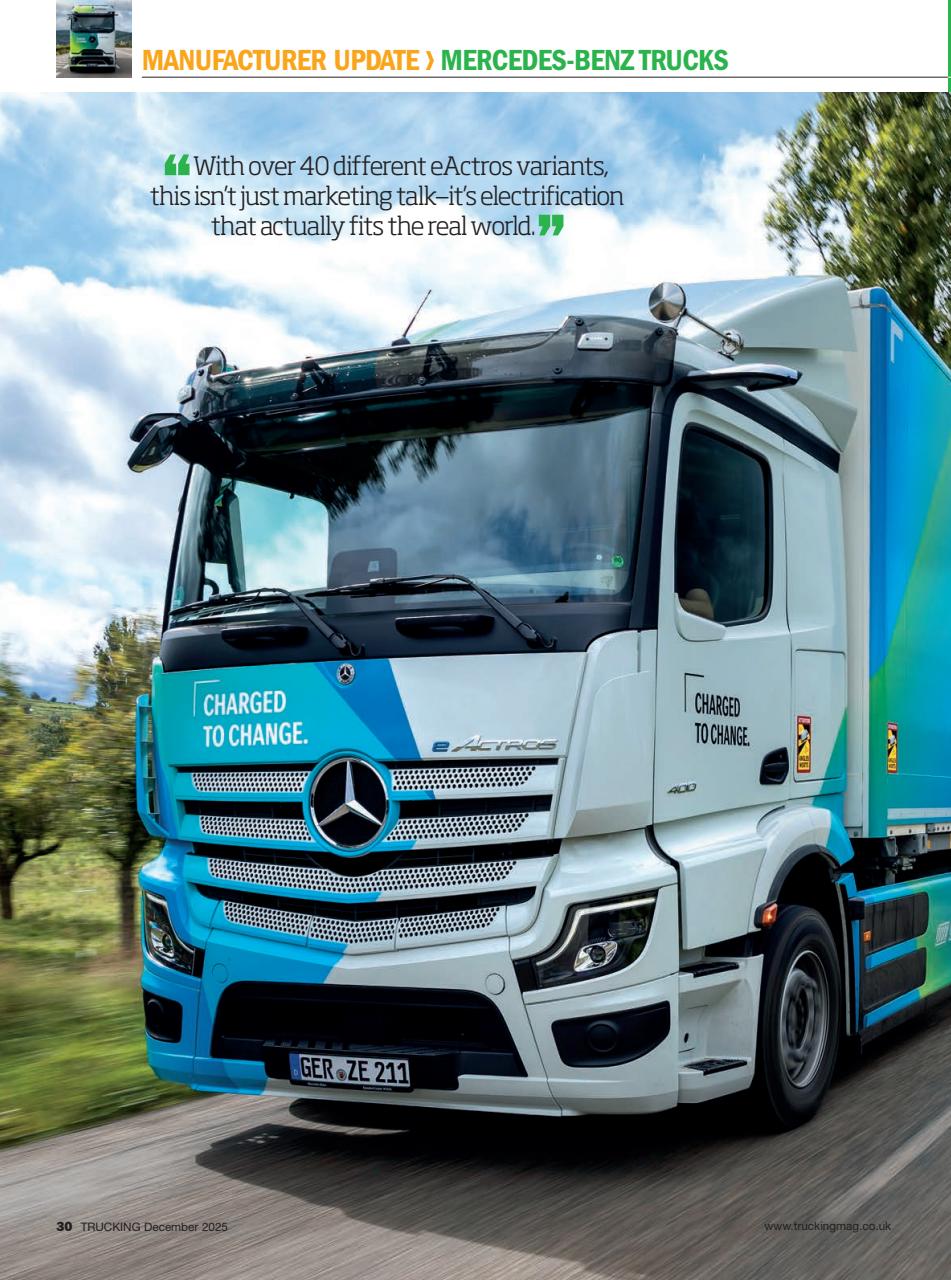 Trucking Magazine Preview Pages