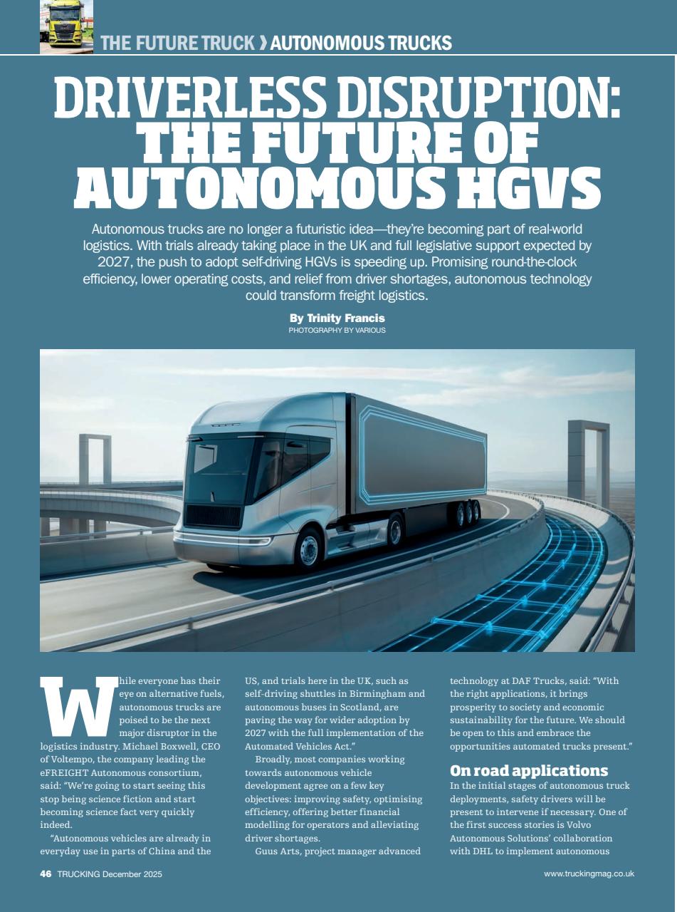 Trucking Magazine Preview Pages