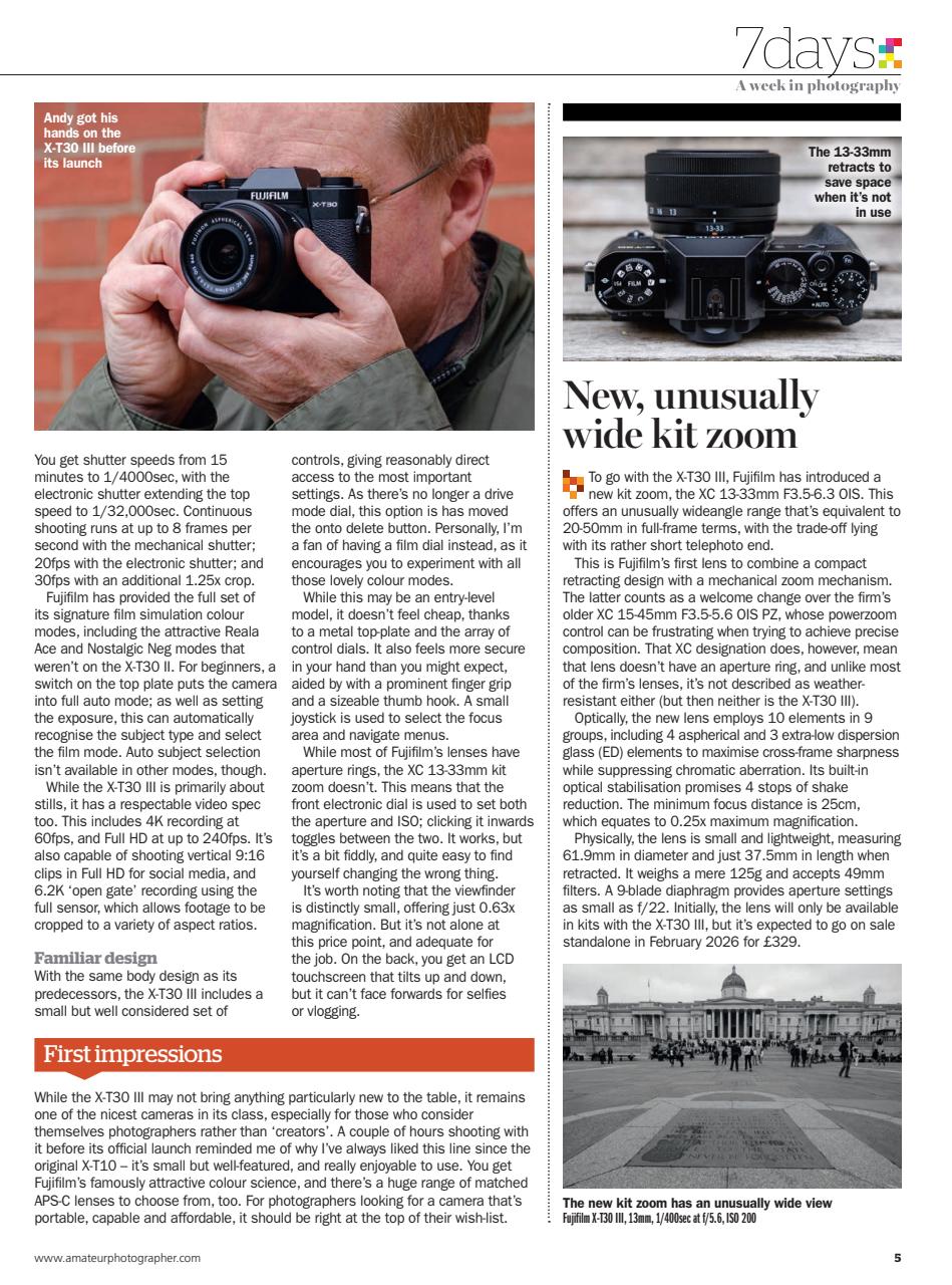 Amateur Photographer Preview Pages