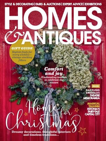 Homes & Antiques Magazine issue December 2025