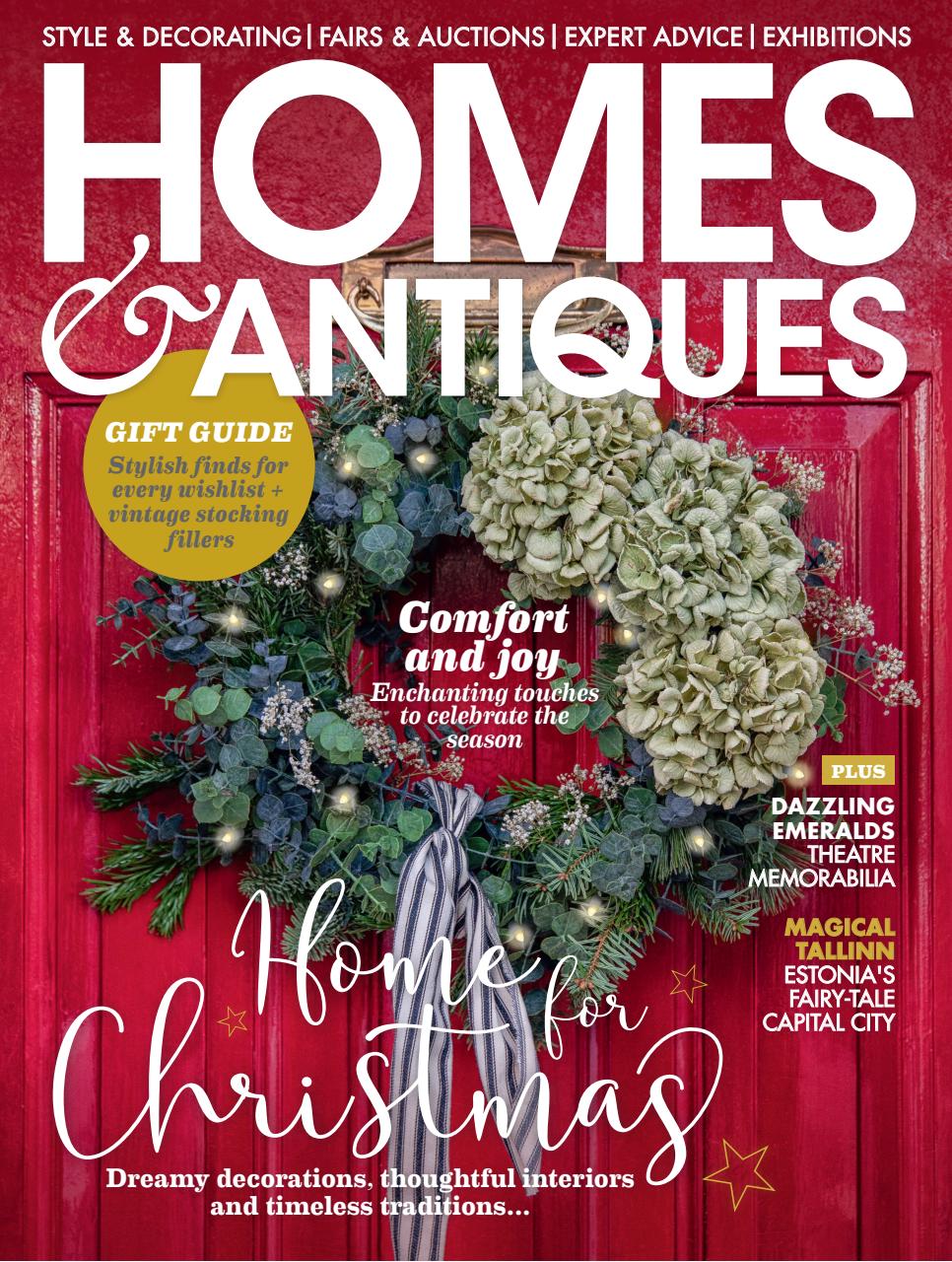 Homes & Antiques Magazine Preview Pages