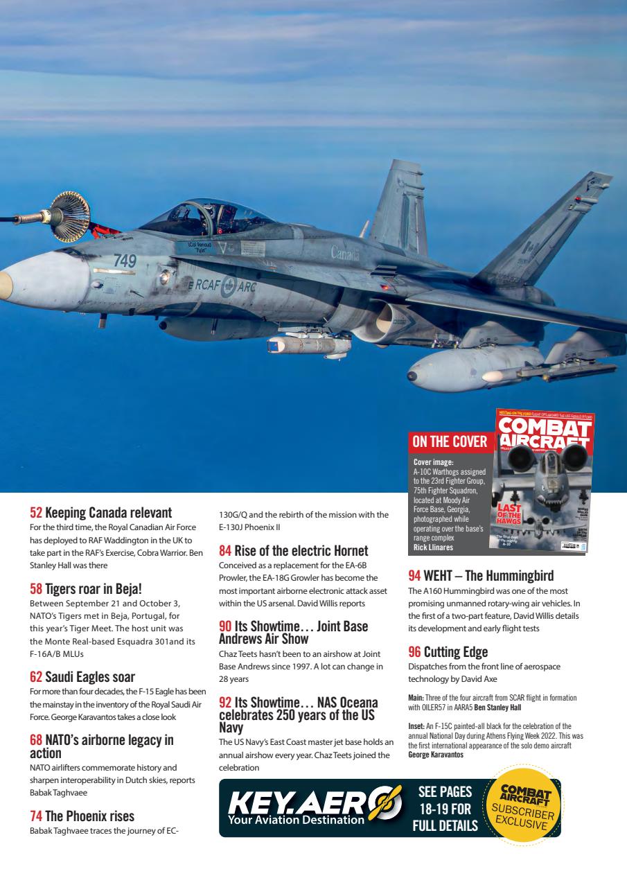 Combat Aircraft Journal Preview Pages