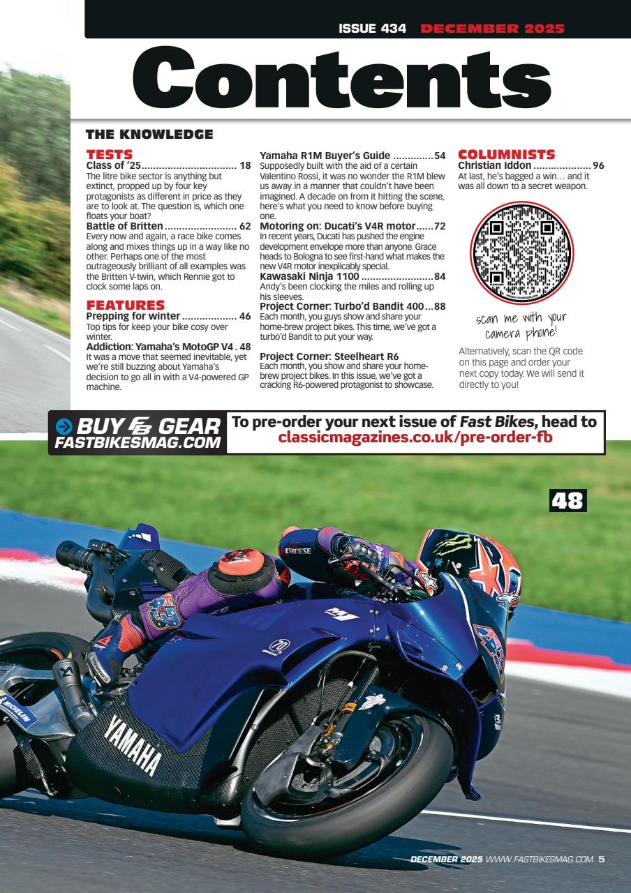 Fast Bikes Preview Pages